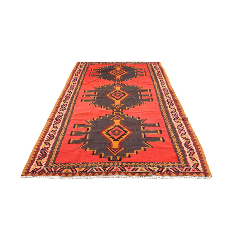 Tappeto corsia Tappeto Kelim - Vecchio - 290 x 150 cm - multicolore