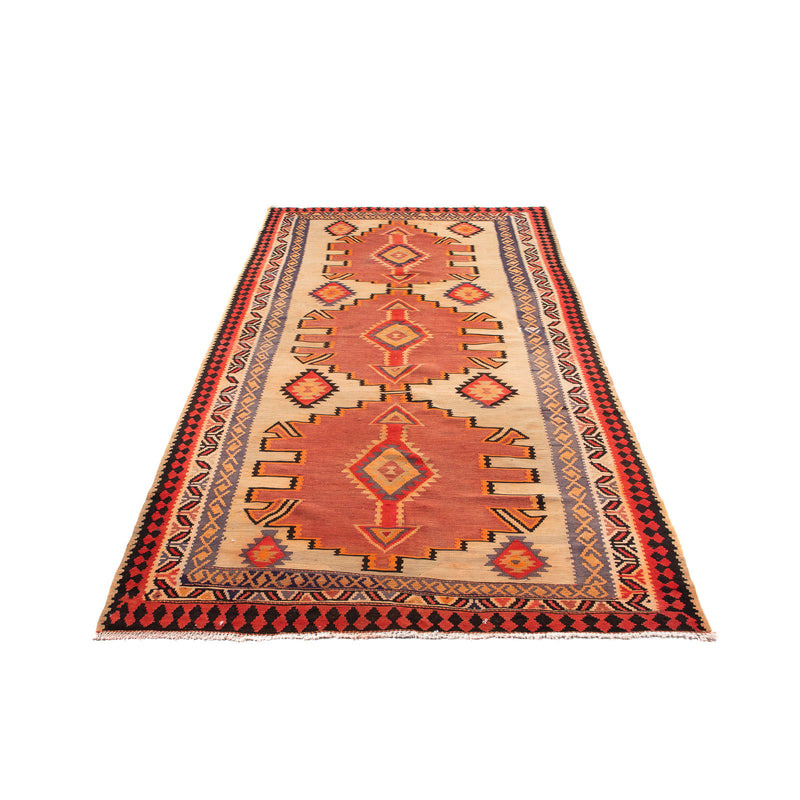Tappeto corsia Tappeto Kelim - Vecchio - 300 x 150 cm - multicolore