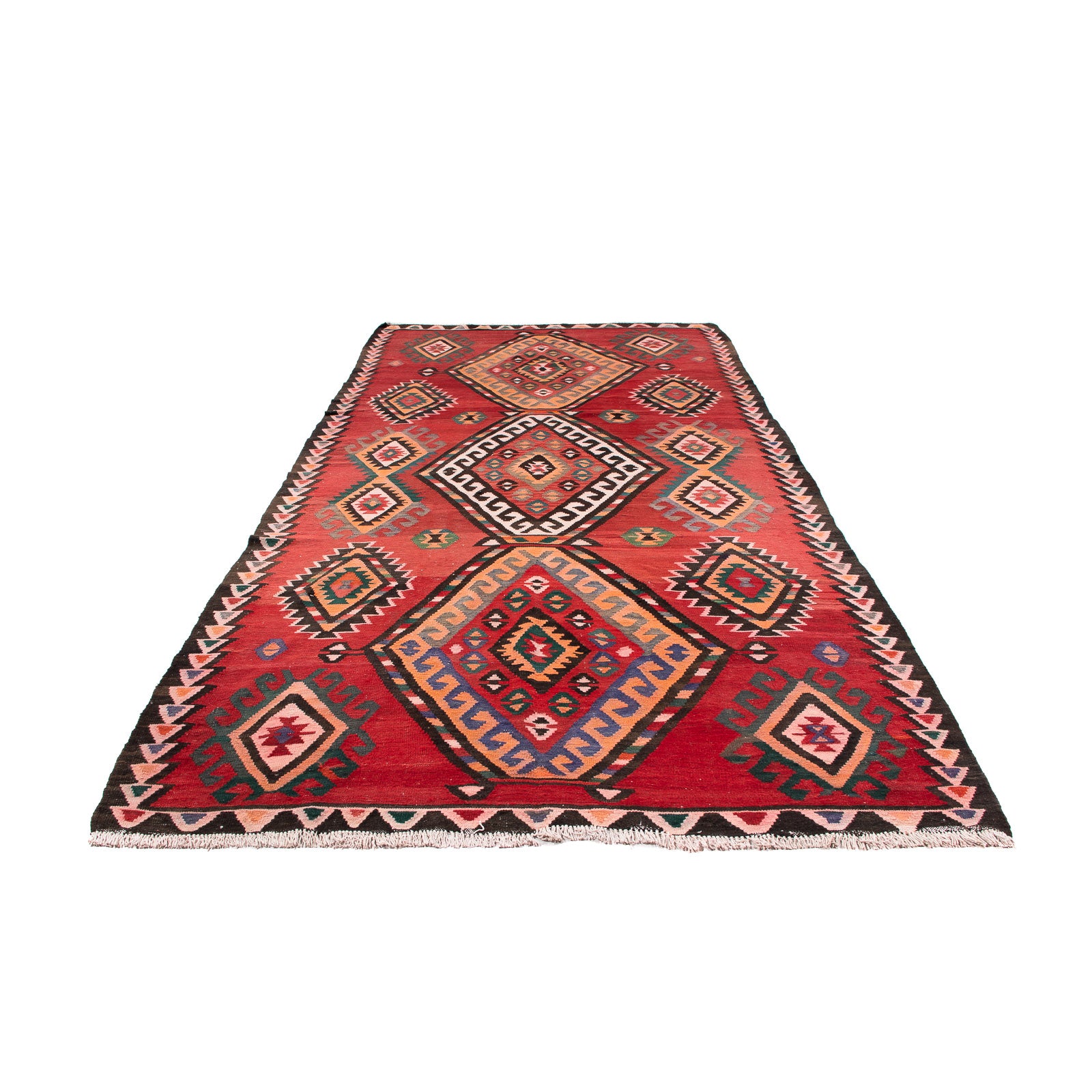 Tappeto Kelim - Vecchio - 330 x 175 cm - multicolore