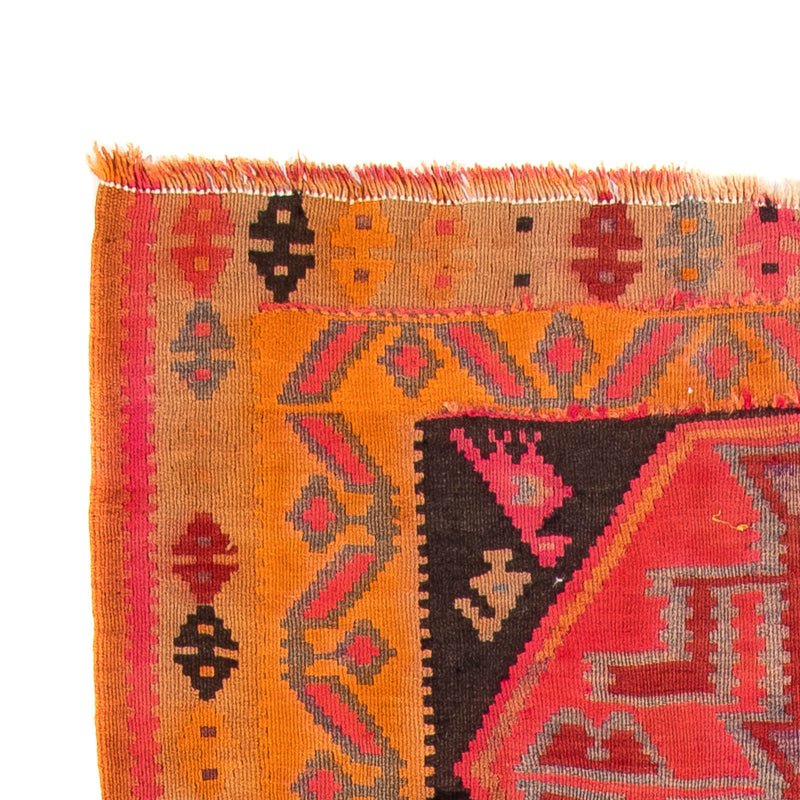 Tappeto corsia Tappeto Kelim - Vecchio - 355 x 142 cm - multicolore