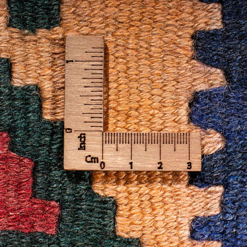 Tappeto corsia Tappeto Kelim - Vecchio - 350 x 140 cm - multicolore