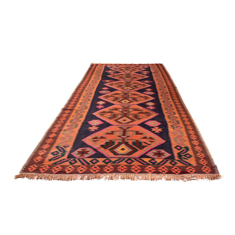 Tappeto corsia Tappeto Kelim - Vecchio - 320 x 145 cm - multicolore