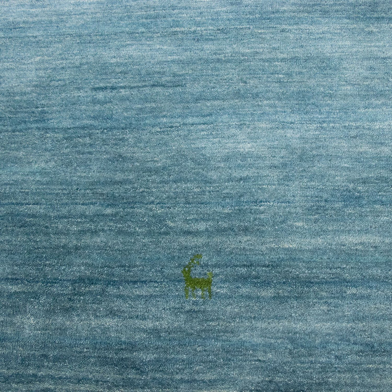 Tappeto Gabbeh - Softy - 299 x 202 cm - blu chiaro