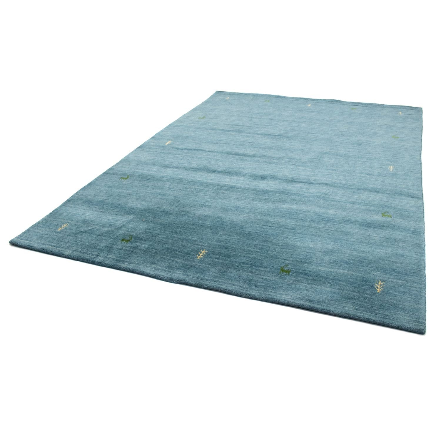 Tappeto Gabbeh - Softy - 299 x 202 cm - blu chiaro