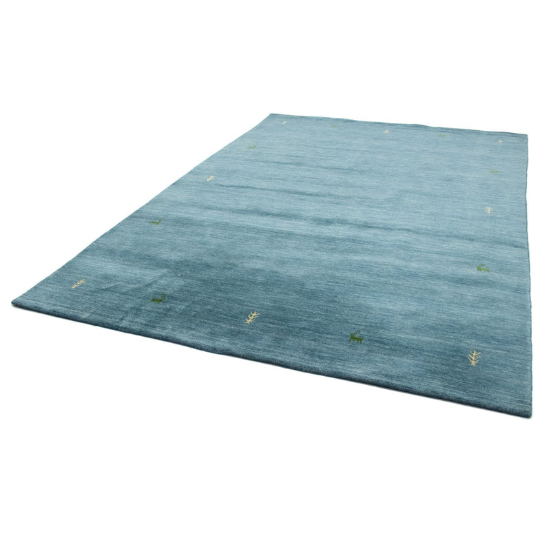 Tappeto Gabbeh - Softy - 299 x 202 cm - blu chiaro