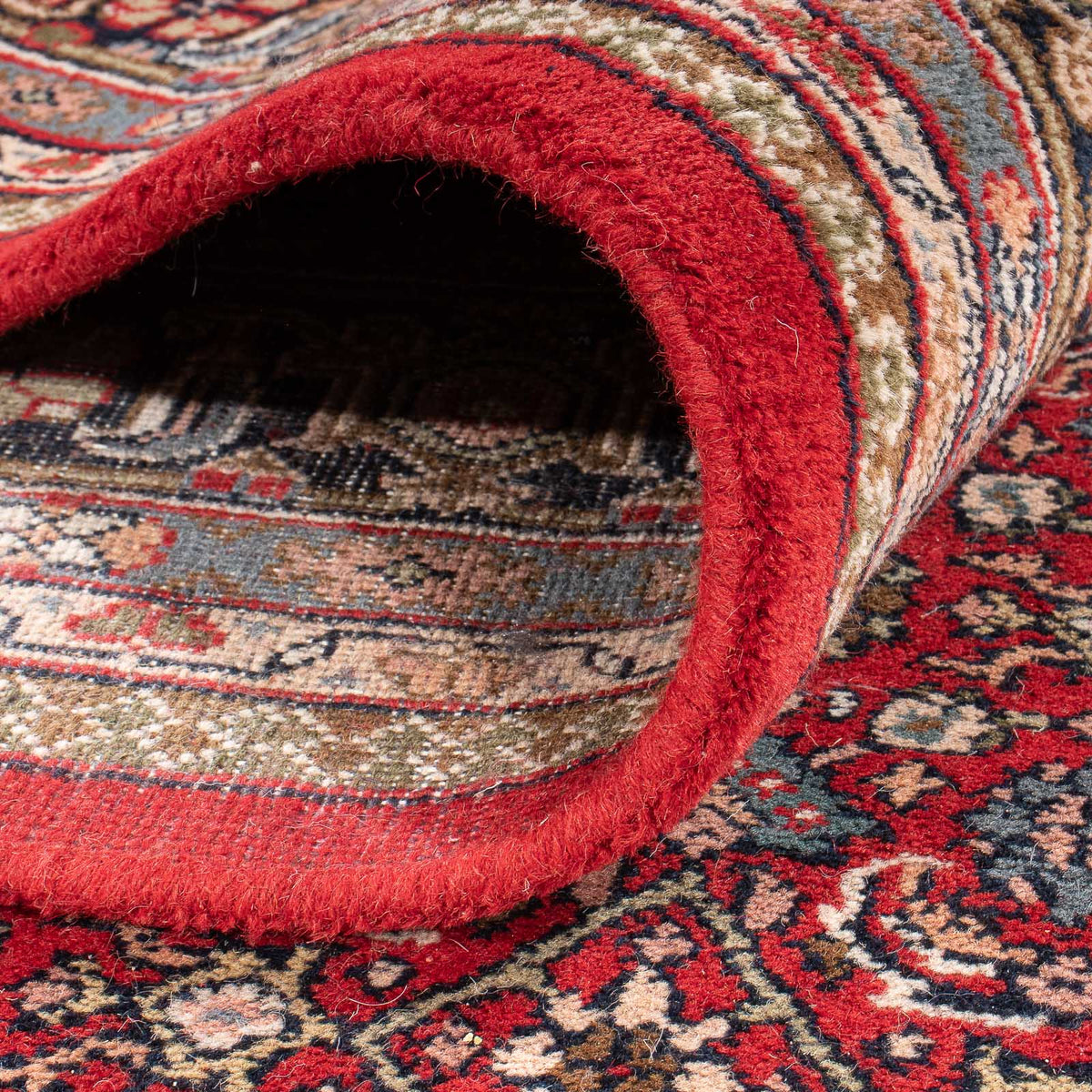 Tappeto orientale - Bidjar - Indo - 353 x 253 cm - rosso