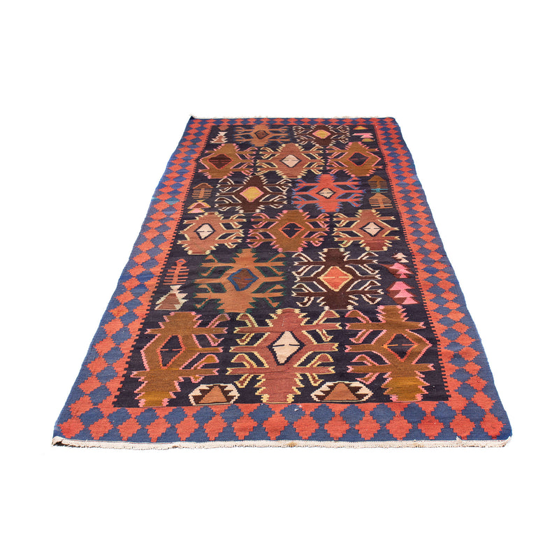 Tappeto corsia Tappeto Kelim - Vecchio - 300 x 135 cm - multicolore