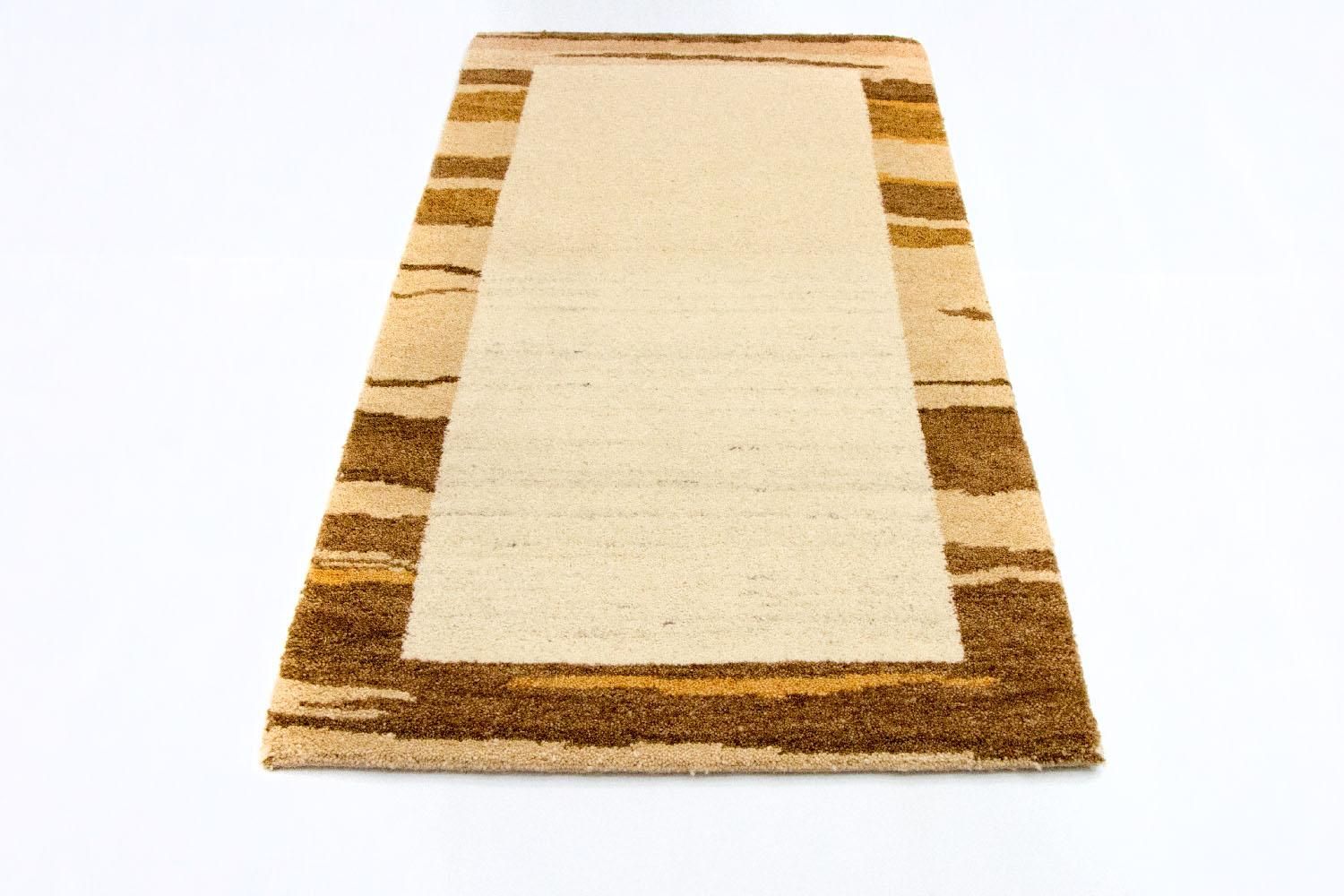 Tappeto Gabbeh - Indus - 141 x 75 cm - beige