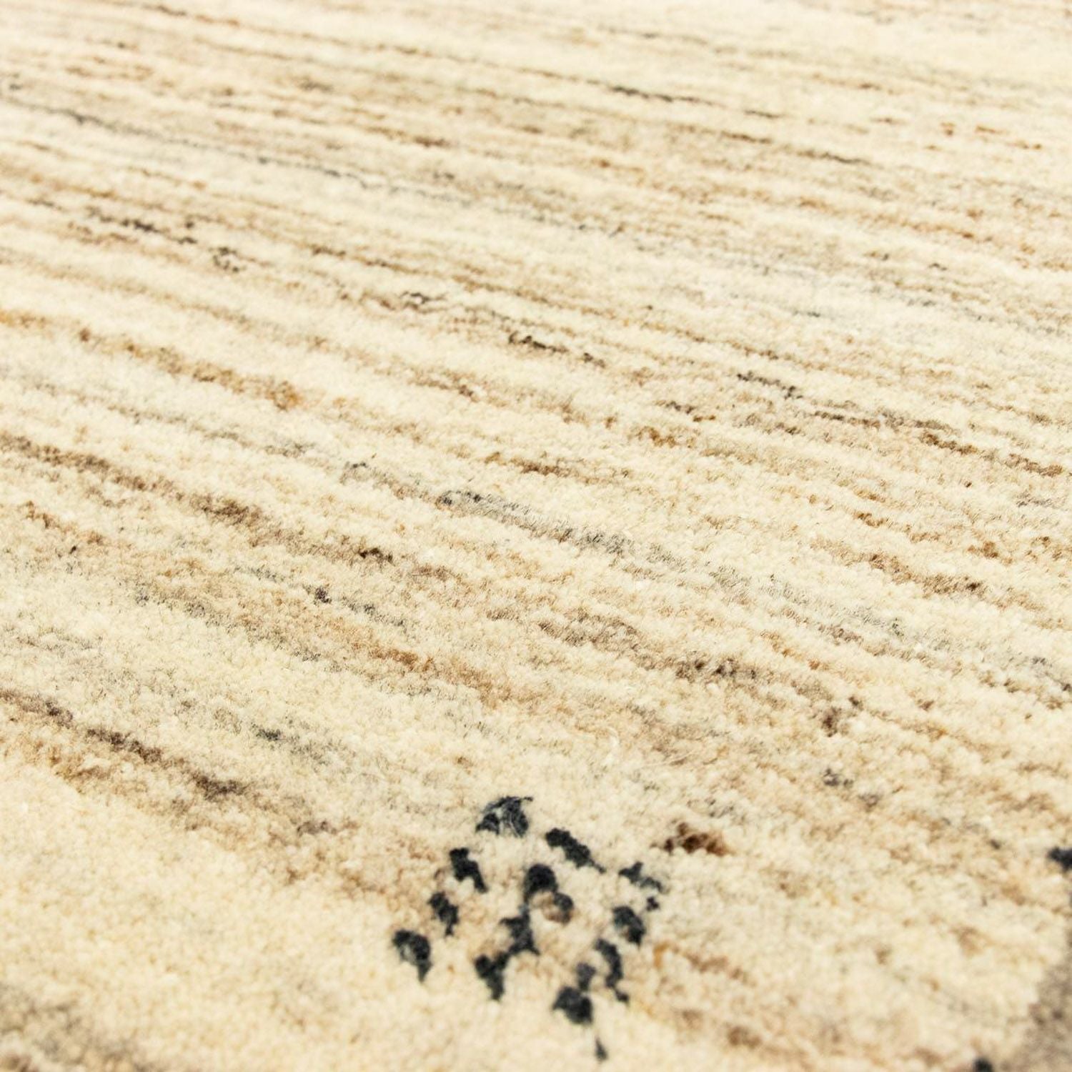Tappeto Gabbeh - Softy - 141 x 71 cm - naturale