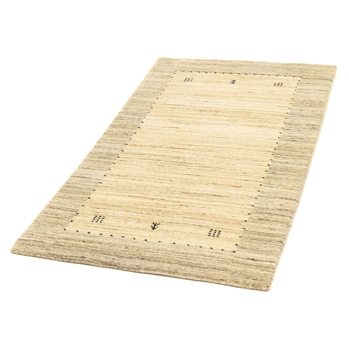 Tappeto Gabbeh - Softy - 139 x 72 cm - naturale