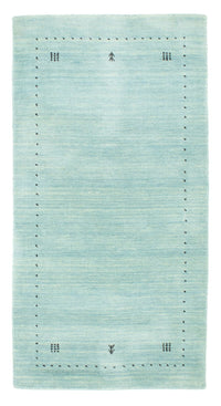 Tappeto Gabbeh - Softy - 142 x 73 cm - blu chiaro