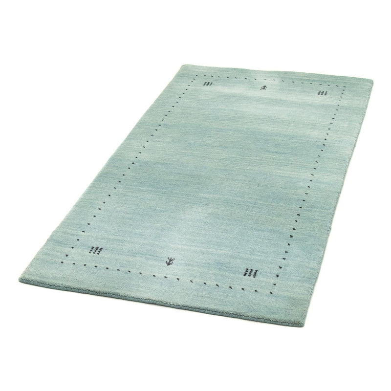 Tappeto Gabbeh - Softy - 142 x 73 cm - blu chiaro