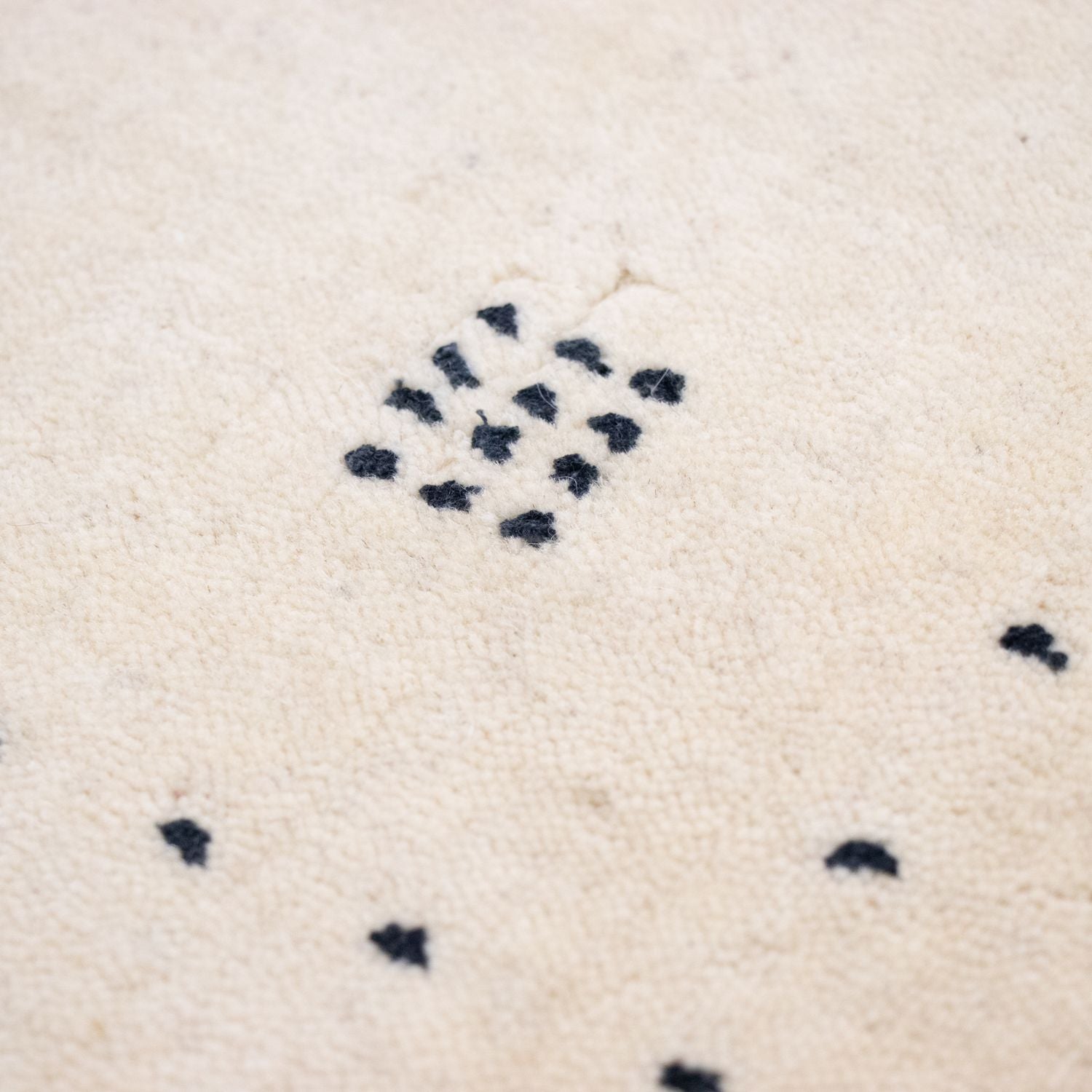 Tappeto Gabbeh - Softy - 90 x 60 cm - bianco naturale