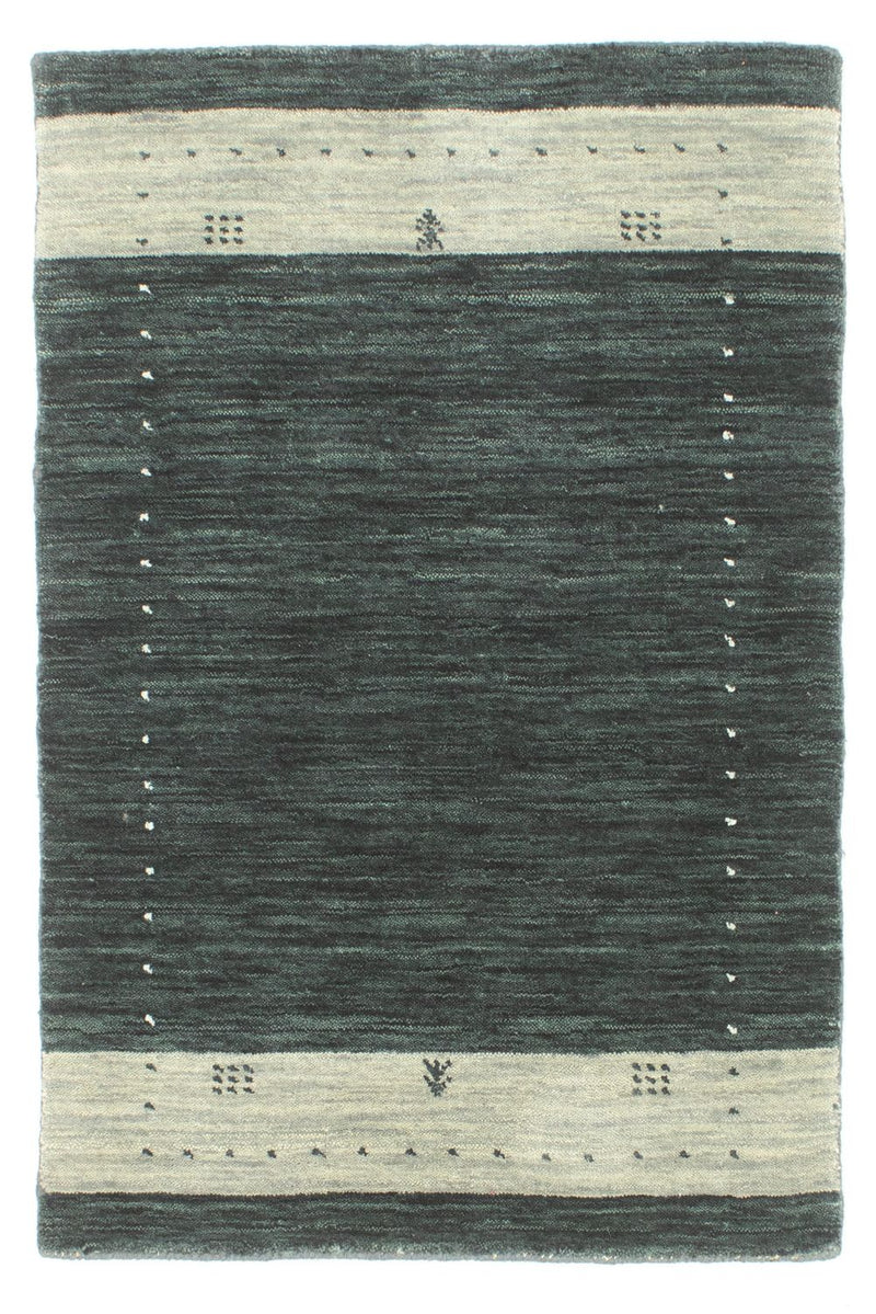 Tappeto Gabbeh - Softy - 93 x 64 cm - antracite
