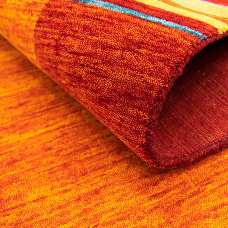 Tappeto Gabbeh - Softy - 220 x 142 cm - ruggine