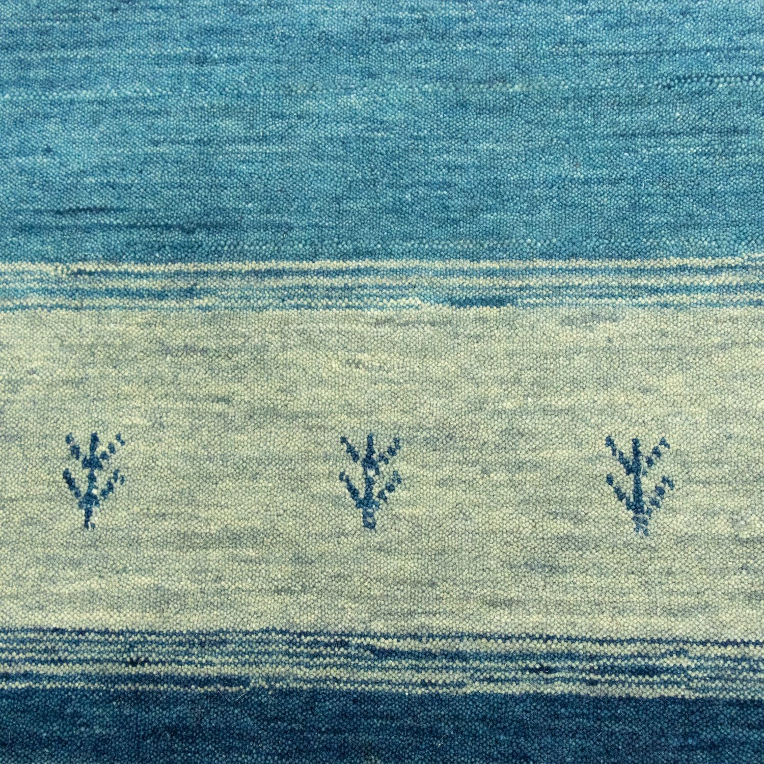 Tappeto Gabbeh - Softy - 203 x 144 cm - blu