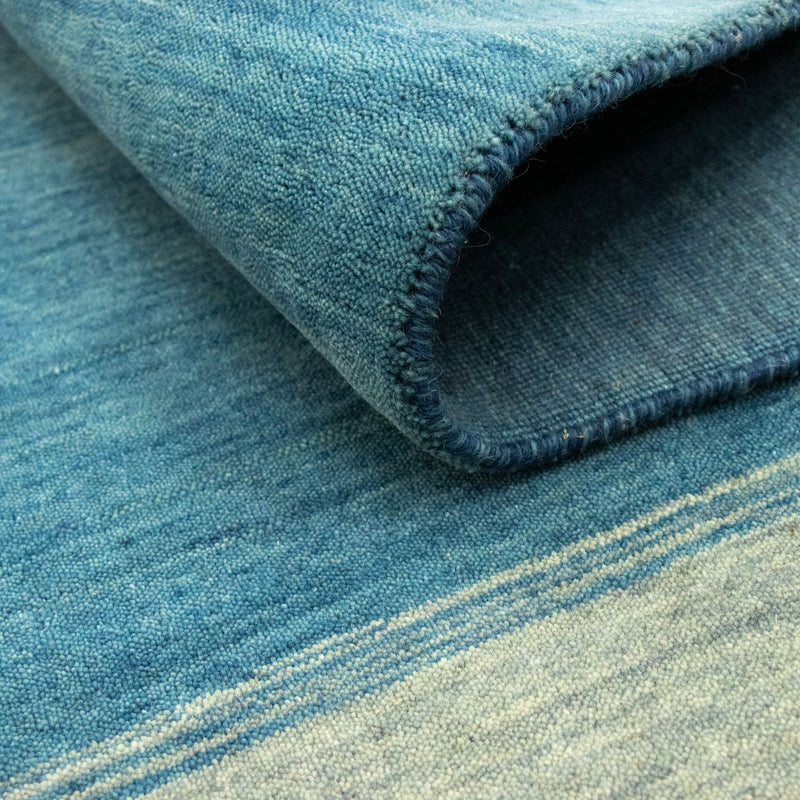 Tappeto Gabbeh - Softy - 203 x 144 cm - blu