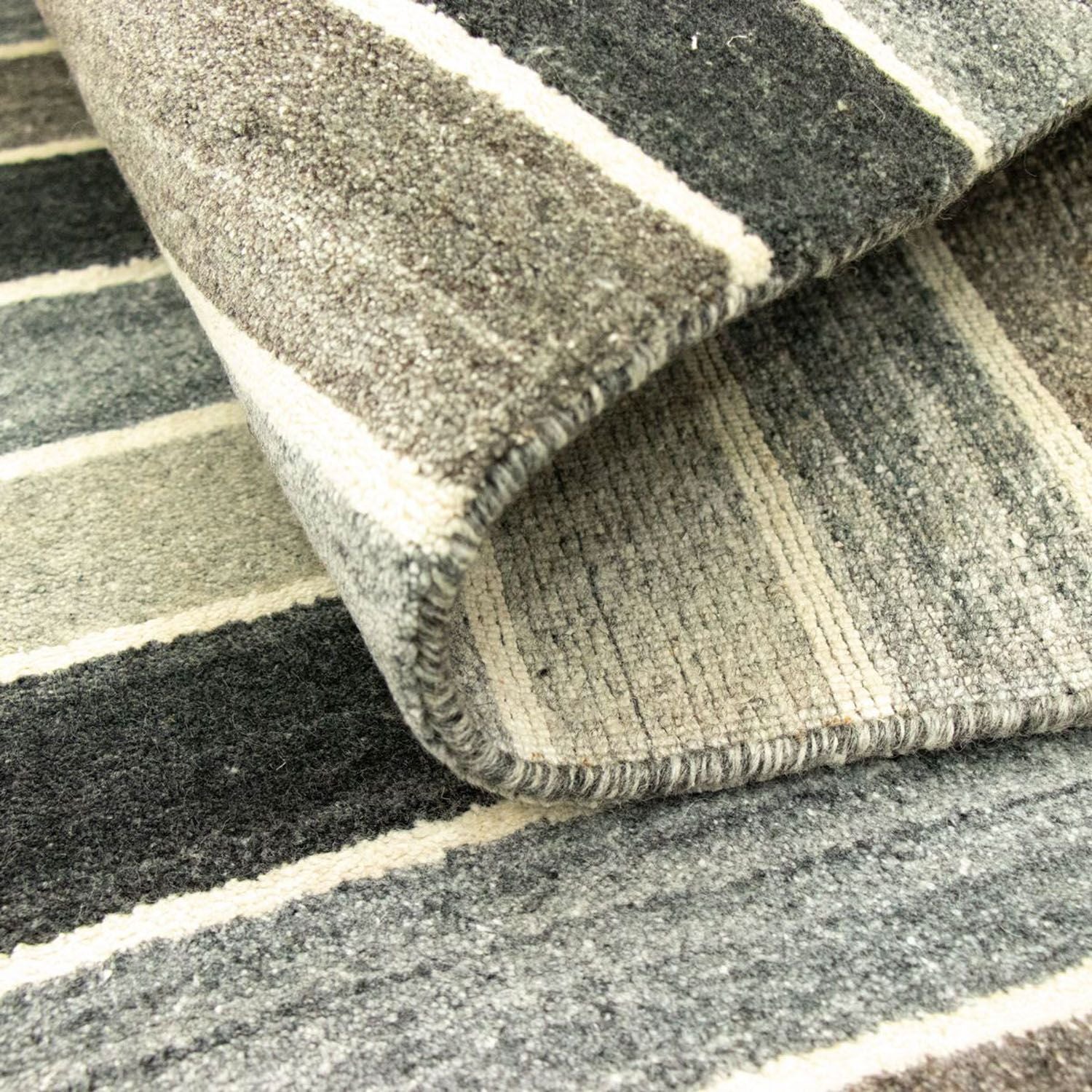 Tappeto Gabbeh - Softy - 193 x 142 cm - grigio