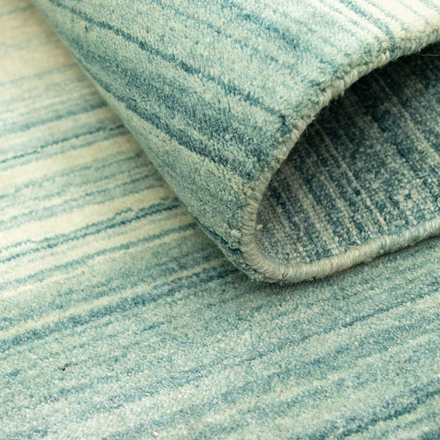 Tappeto Gabbeh - Softy - 195 x 144 cm - blu chiaro