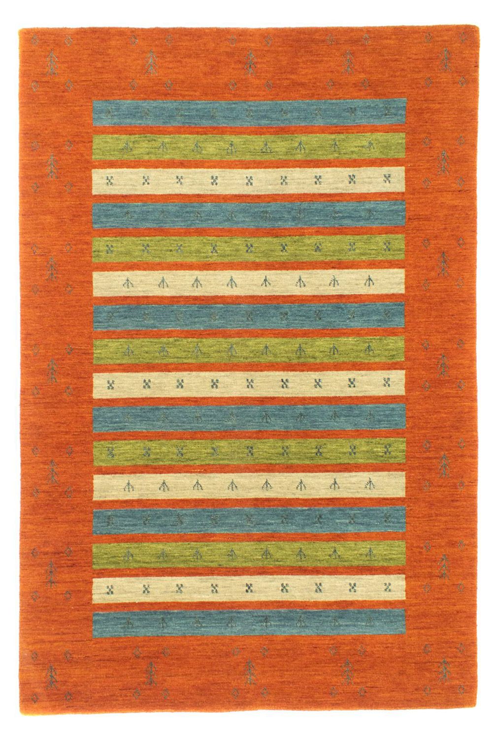 Tappeto Gabbeh - Softy - 203 x 144 cm - colorato