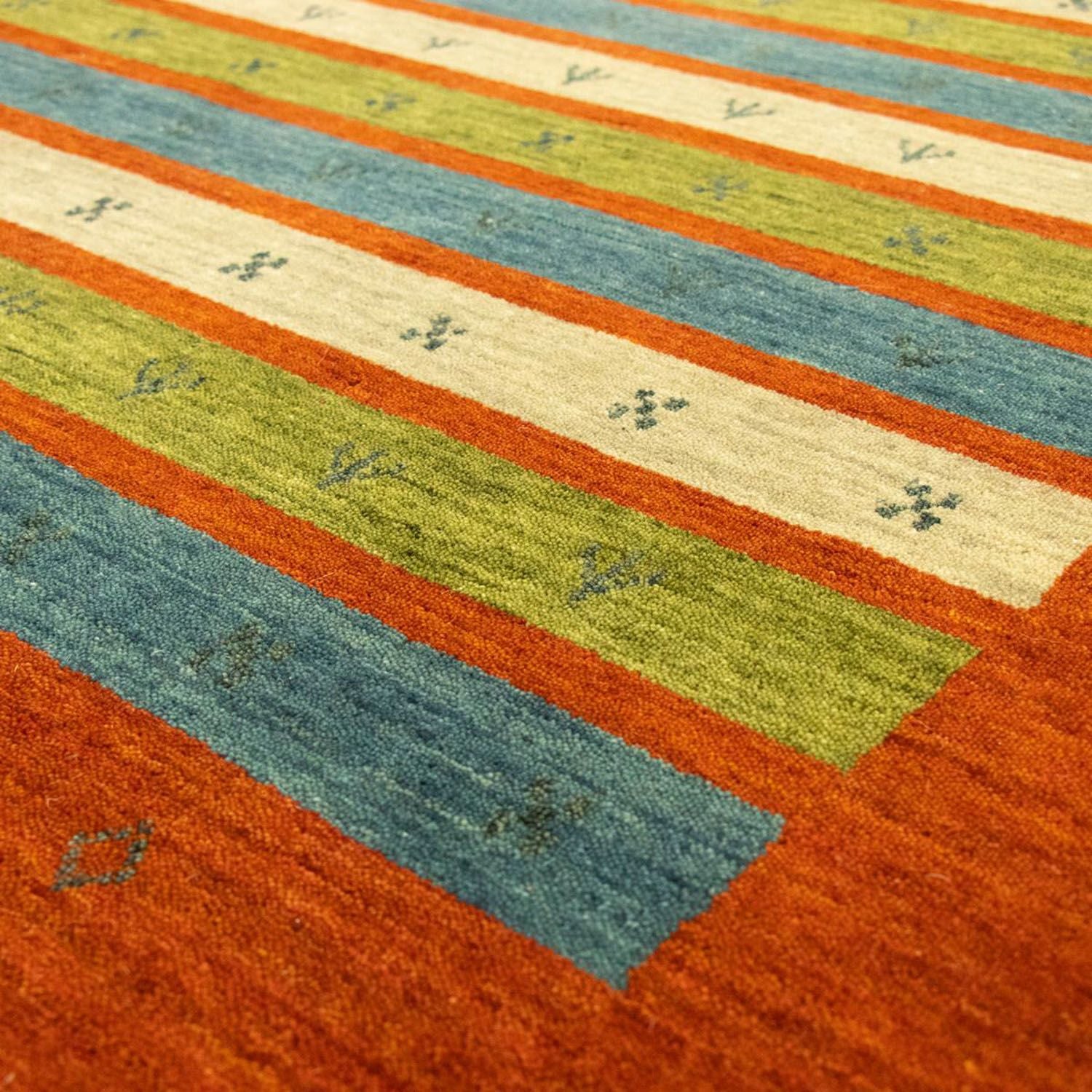 Tappeto Gabbeh - Softy - 203 x 144 cm - colorato