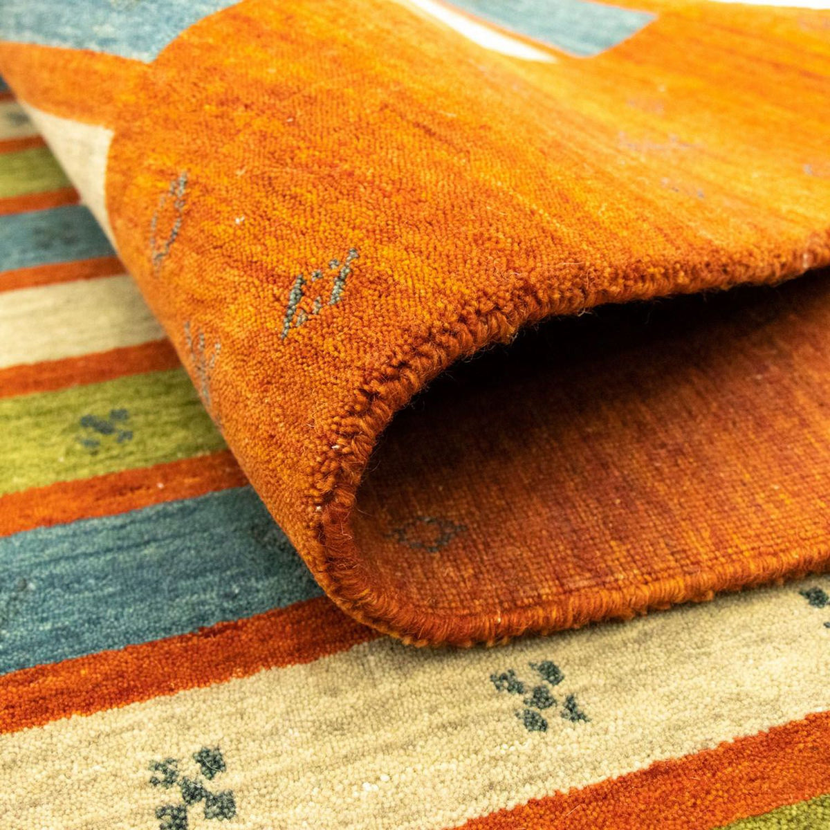 Gabbeh Loom Tappeto 144x203cm - Tappeto di lana