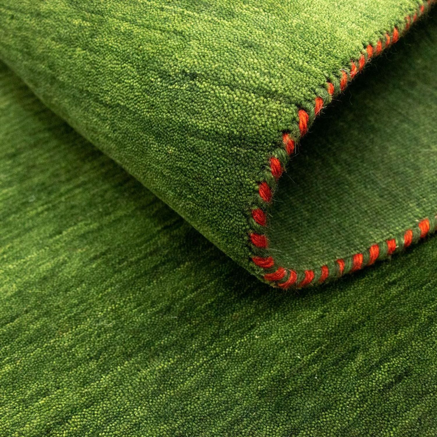 Tappeto Gabbeh - Softy - 196 x 145 cm - verde