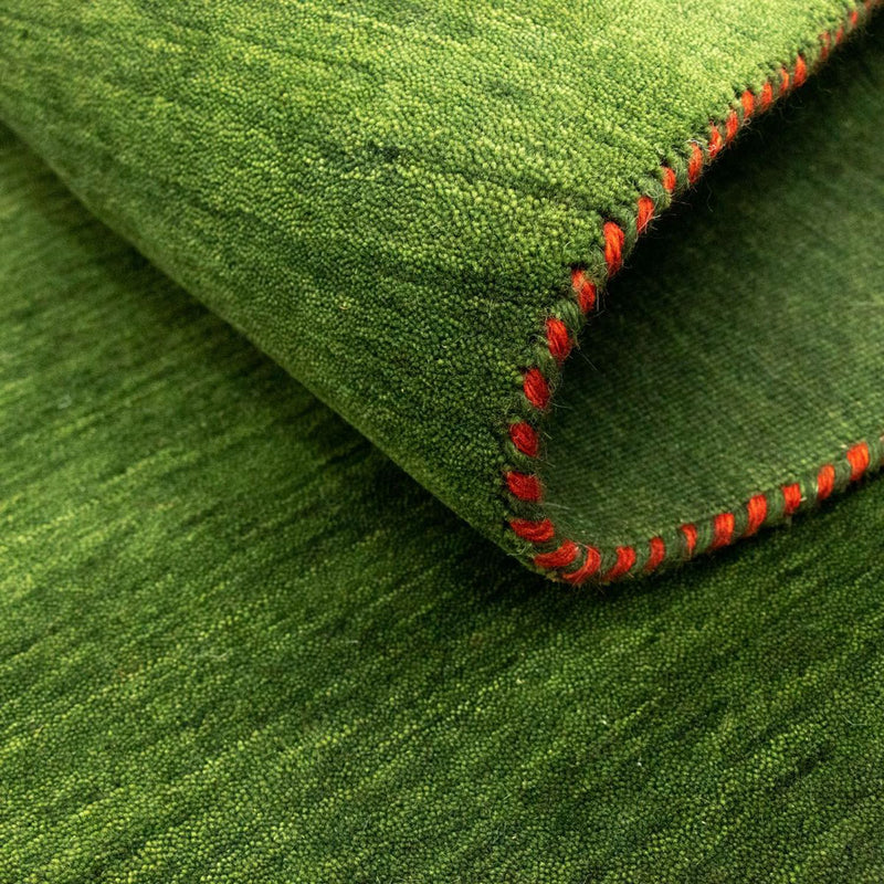 Tappeto Gabbeh - Softy - 196 x 145 cm - verde