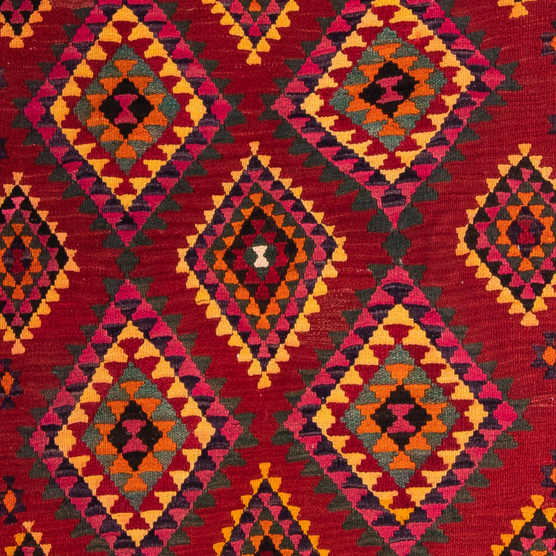 Tappeto corsia Tappeto Kelim - Vecchio - 390 x 147 cm - multicolore