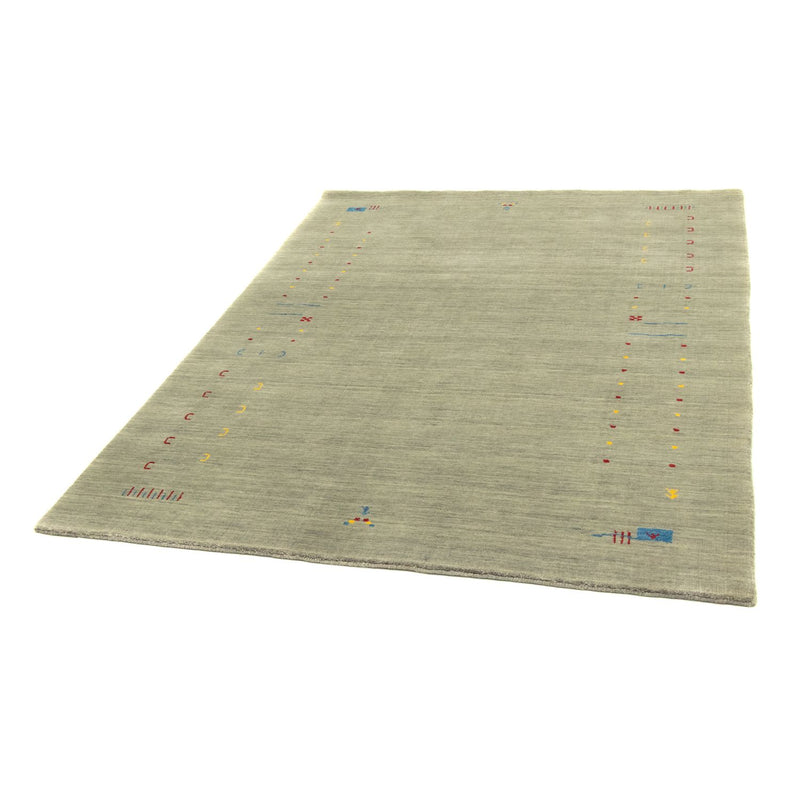 Tappeto Gabbeh - Softy - 202 x 143 cm - argento