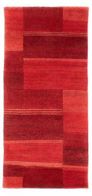 Tappeto corsia Tappeto Nepal - 142 x 72 cm - rosso