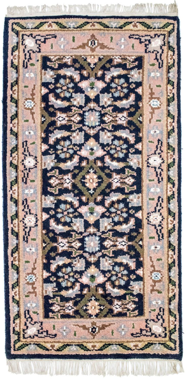 Tappeto orientale - 160 x 90 cm - blu