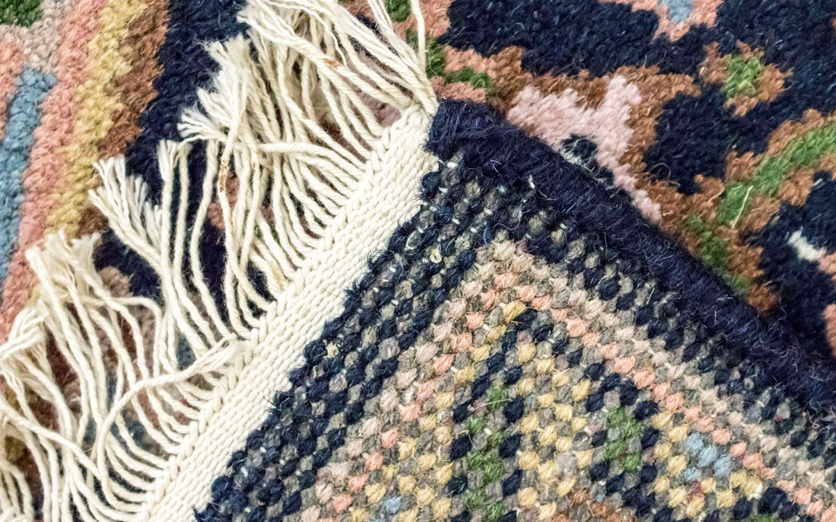 Tappeto orientale - 160 x 90 cm - blu