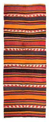 Tappeto corsia Tappeto Kelim - Vecchio - 295 x 120 cm - multicolore