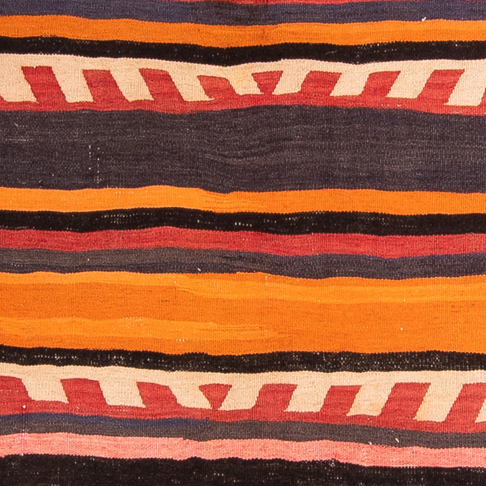 Tappeto corsia Tappeto Kelim - Vecchio - 295 x 120 cm - multicolore