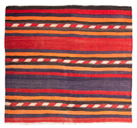 Tappeto Kelim - Vecchio - 165 x 150 cm - multicolore