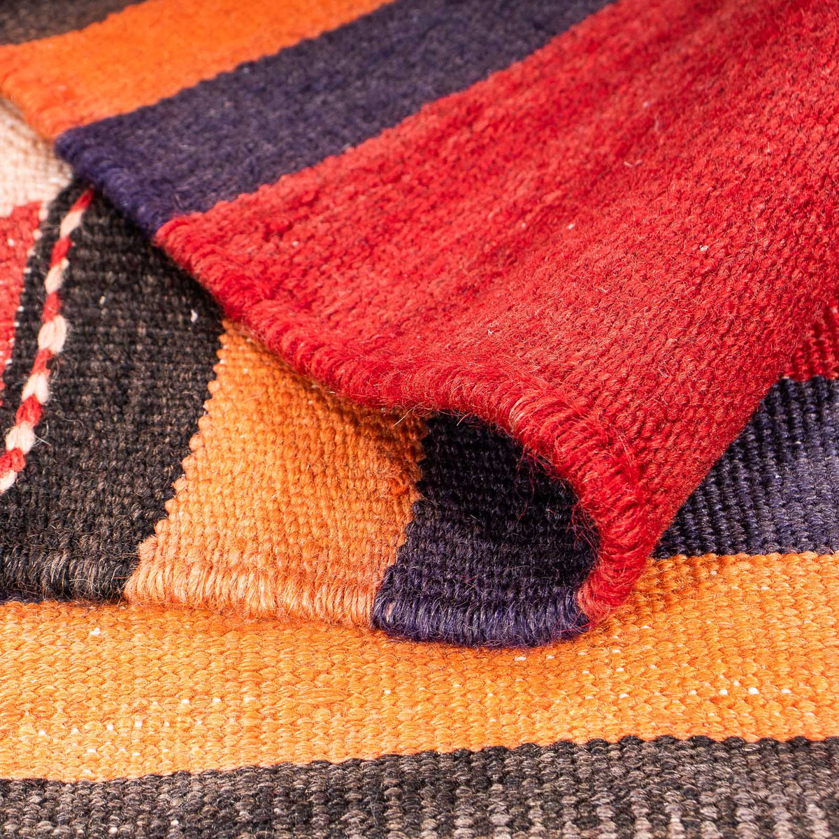 Tappeto Kelim - Vecchio - 165 x 150 cm - multicolore