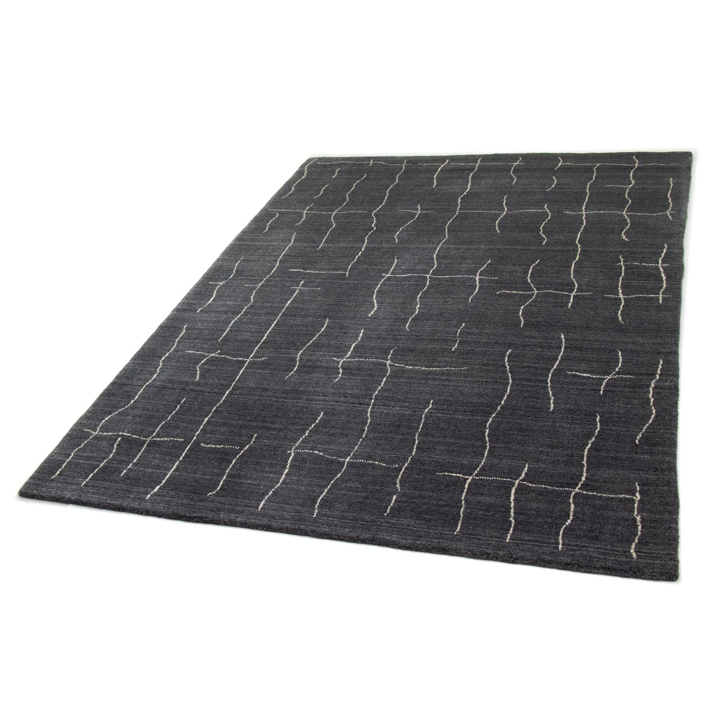 Tappeto Nepal - 200 x 142 cm - grigio