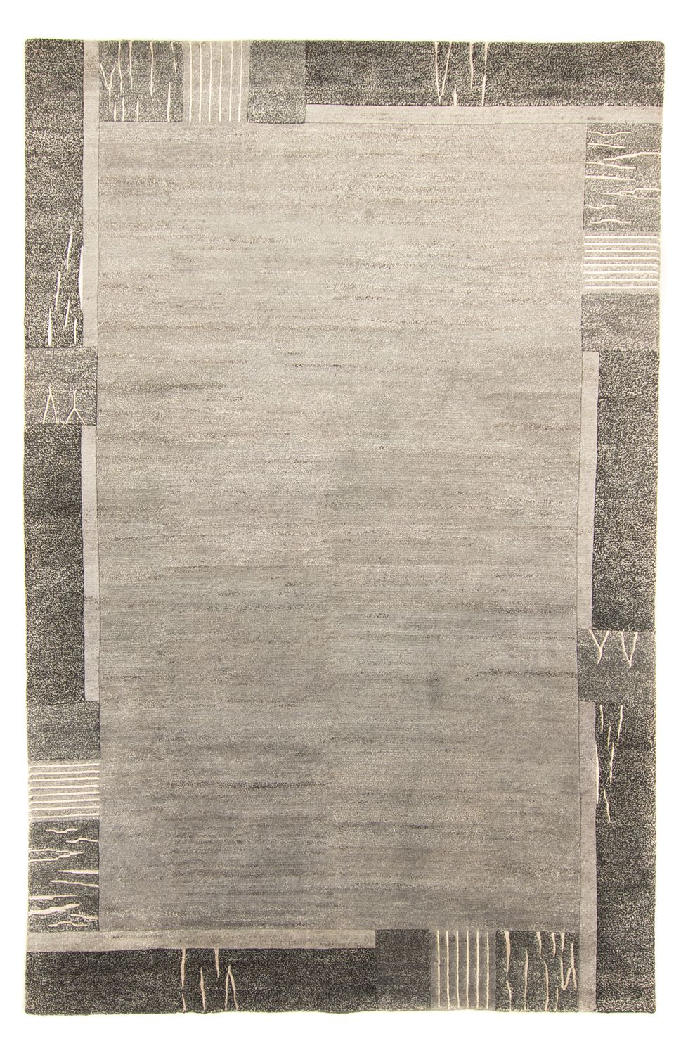 Tappeto Nepal - 297 x 199 cm - antracite