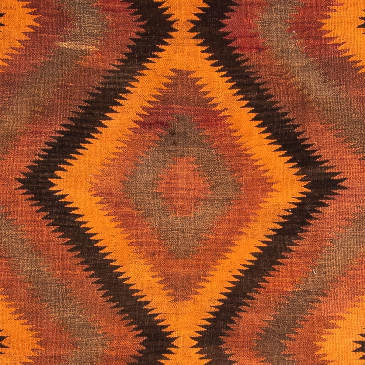 Tappeto corsia Tappeto Kelim - Vecchio - 320 x 140 cm - multicolore