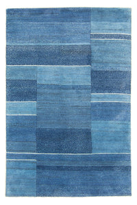Tappeto Nepal - 181 x 121 cm - blu