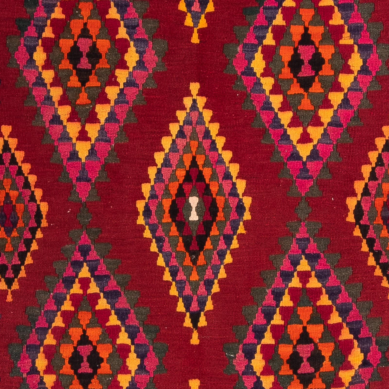 Tappeto corsia Tappeto Kelim - Vecchio - 380 x 144 cm - multicolore