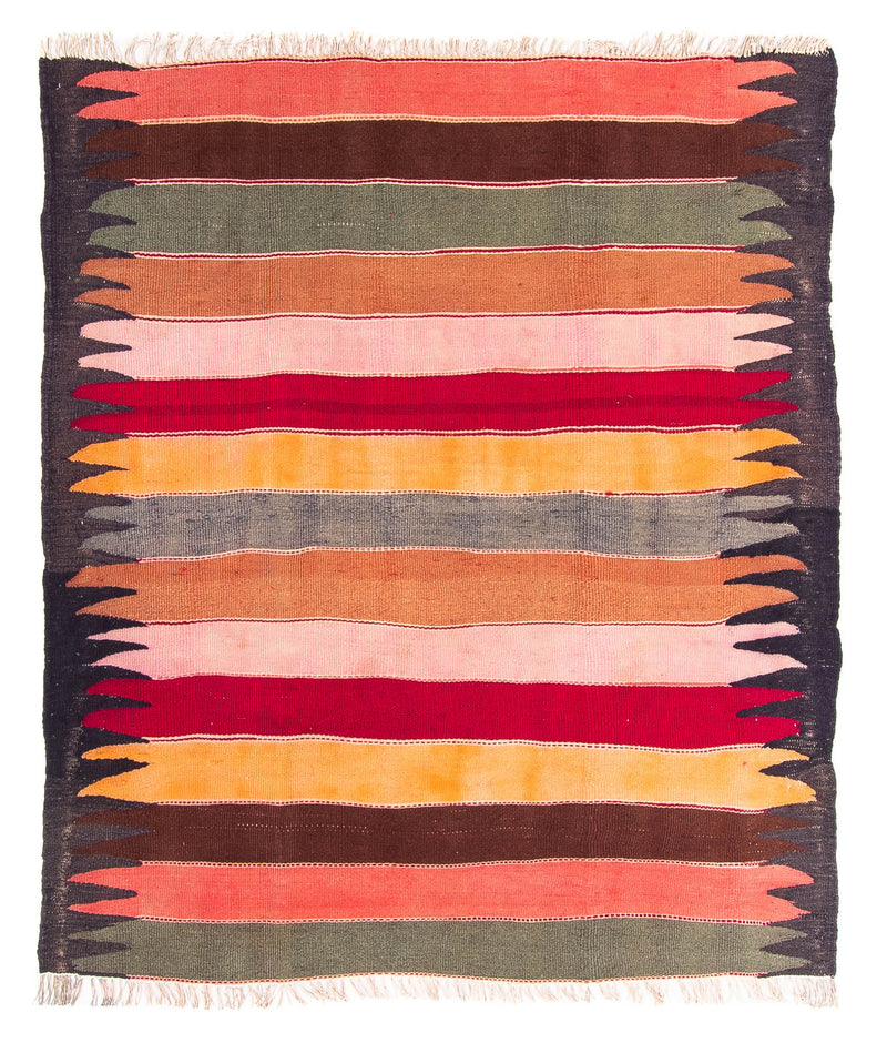 Tappeto Kelim - Vecchio - 160 x 130 cm - multicolore