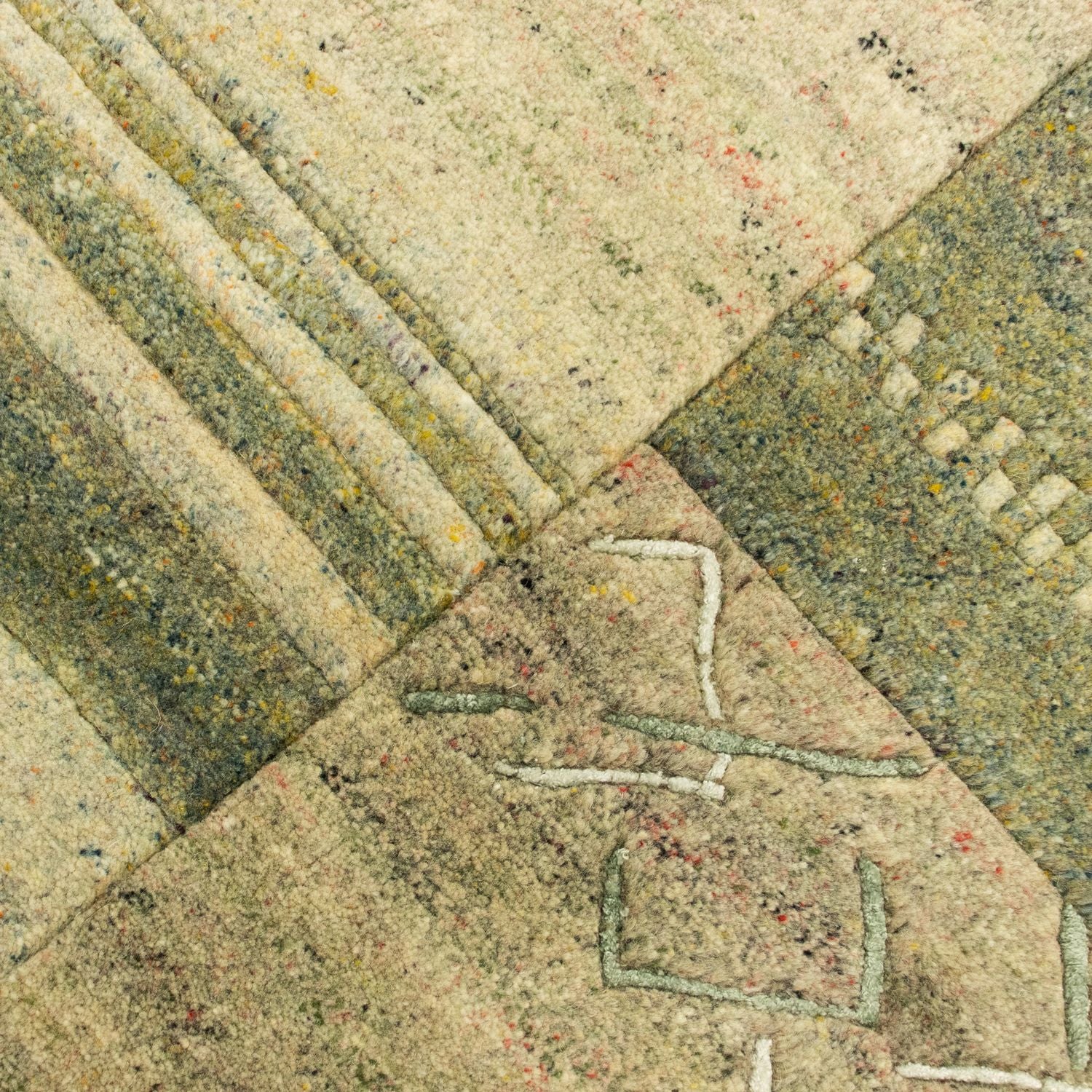 Tappeto Nepal - 238 x 172 cm - verde