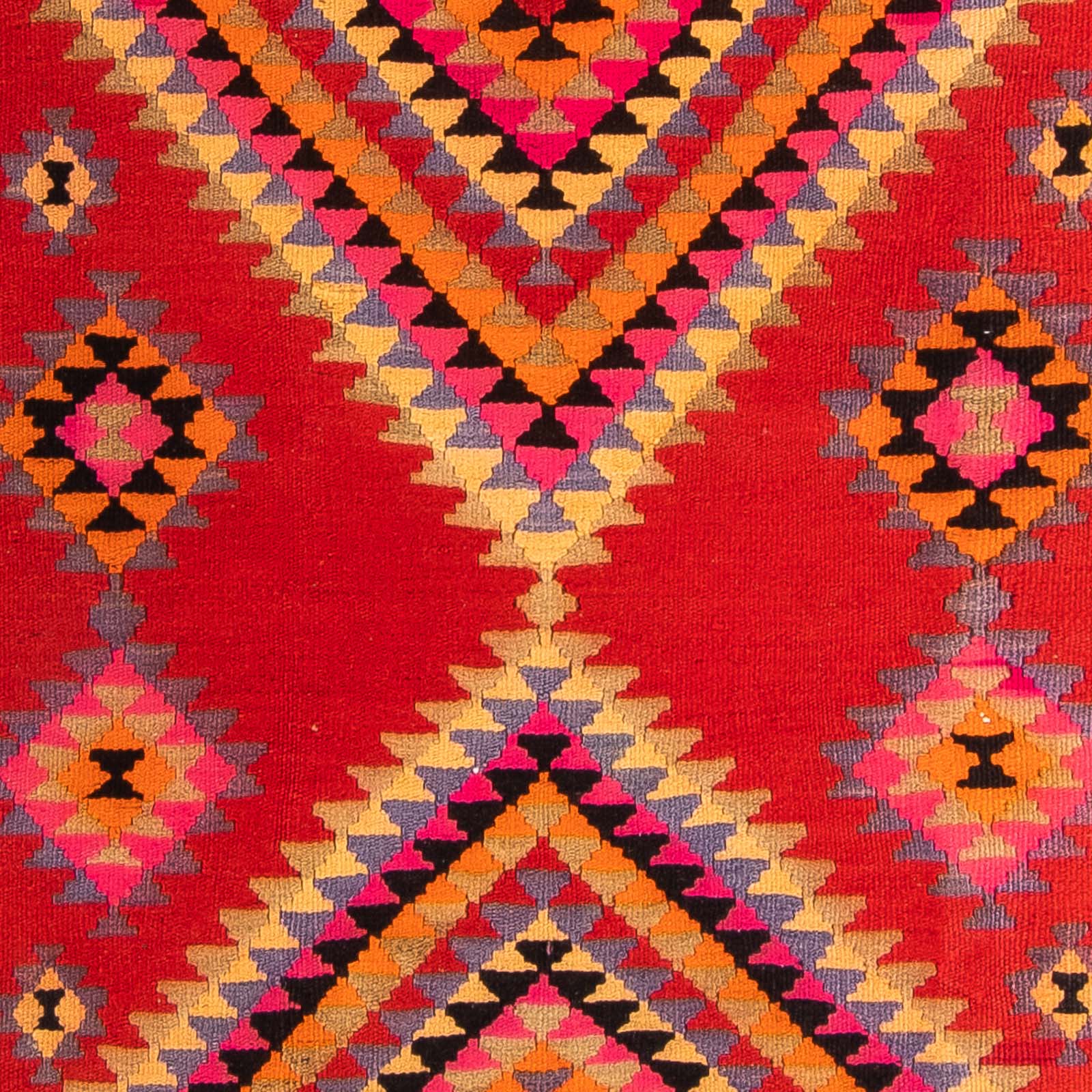 Tappeto corsia Tappeto Kelim - Vecchio - 400 x 155 cm - multicolore