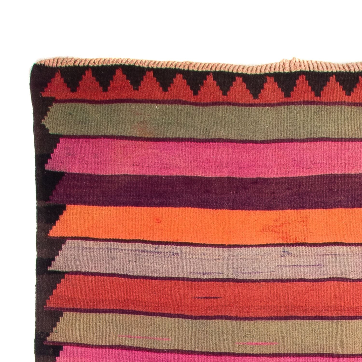 Tappeto Kelim - Vecchio - 340 x 180 cm - multicolore