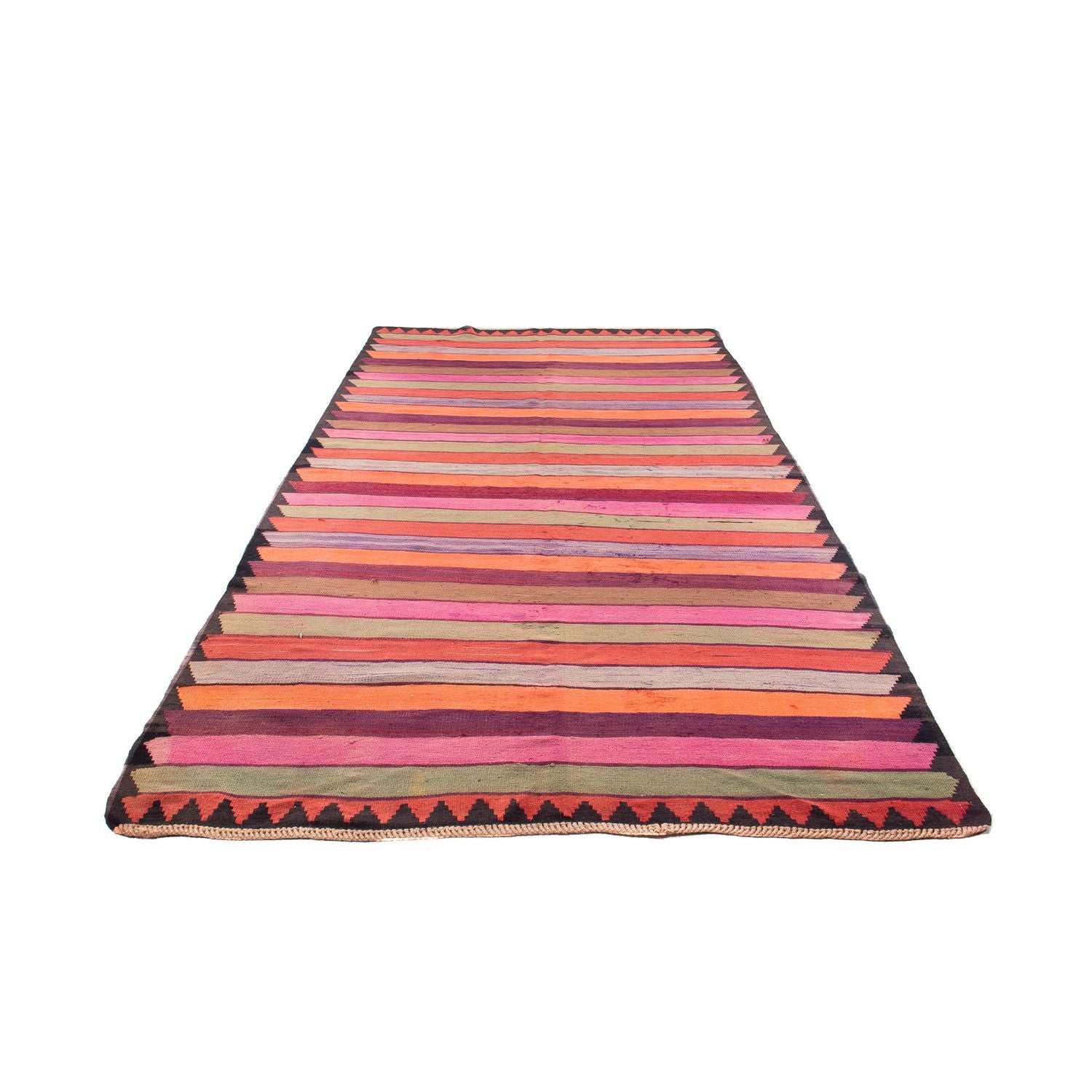 Tappeto Kelim - Vecchio - 340 x 180 cm - multicolore