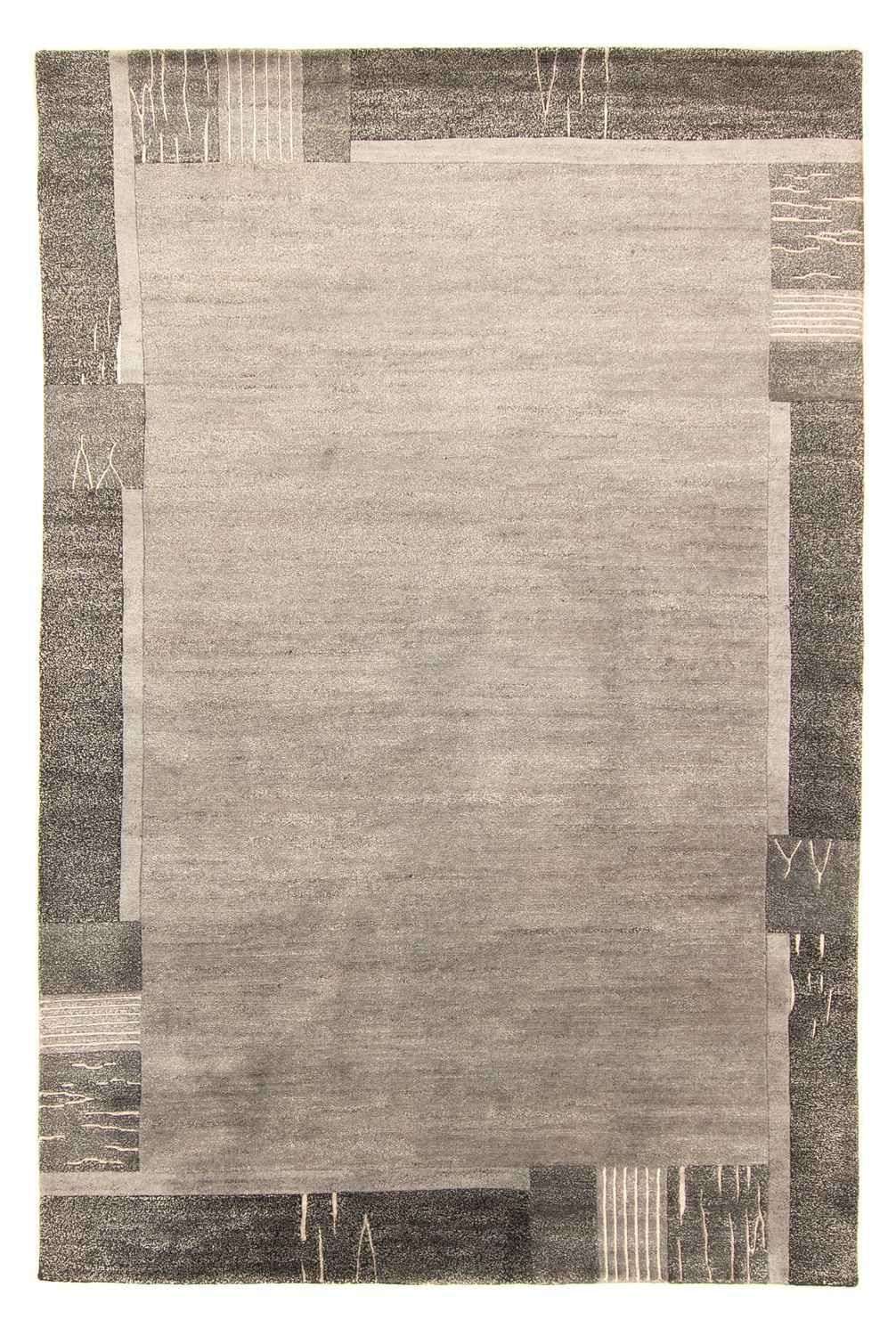 Tappeto Nepal - 300 x 203 cm - antracite