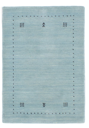 Tappeto Gabbeh - Softy - 95 x 65 cm - turchese