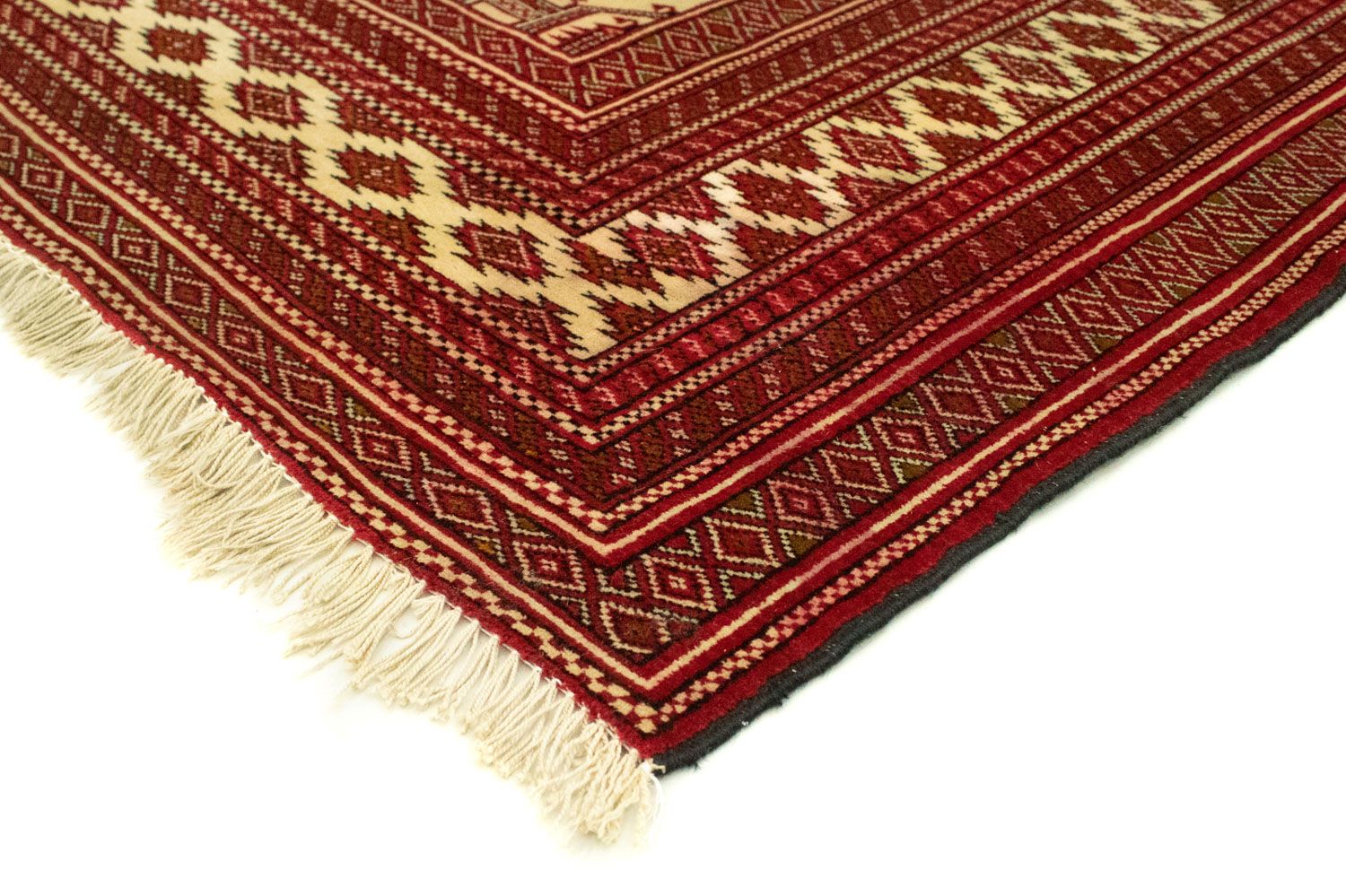 Tappeto Turkaman - 185 x 135 cm - rosso